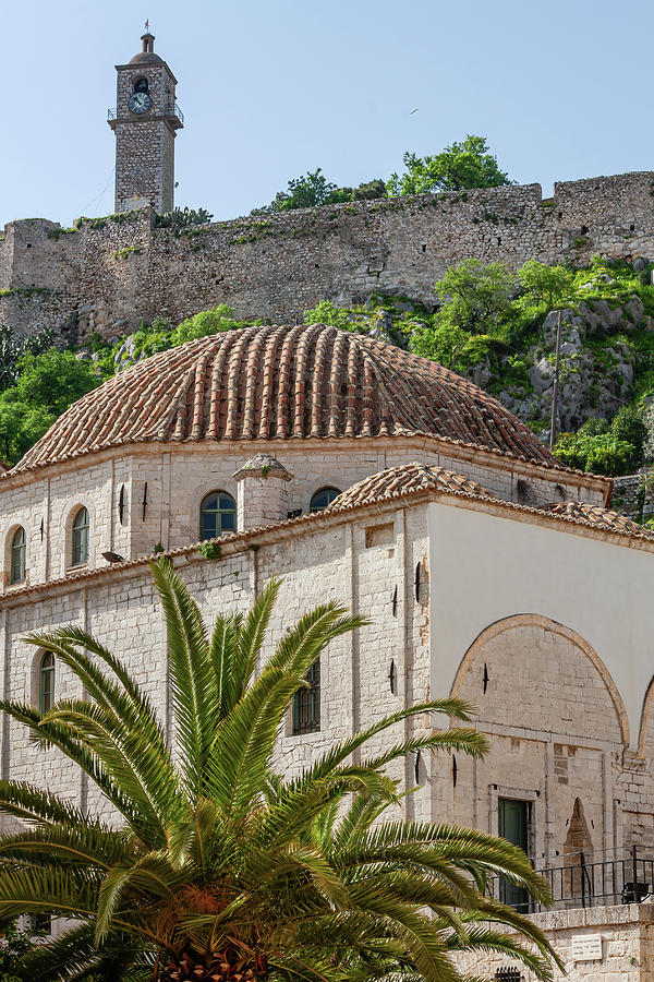 The Aga Mosque Nafplio Photograph by Shirley Mitchell