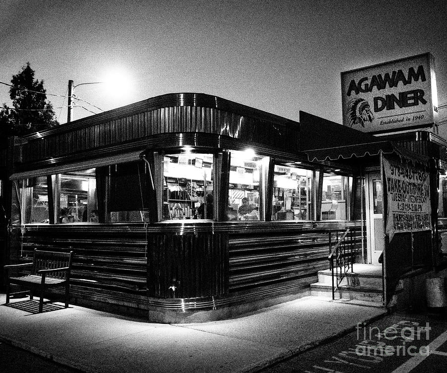 The Agawam Diner Photograph by Mary Capriole
