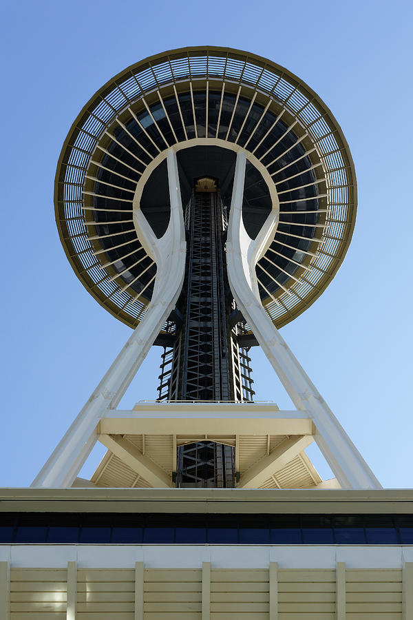 The Age of Space -- Space Needle in Seattle, Washington Photograph by Darin Volpe