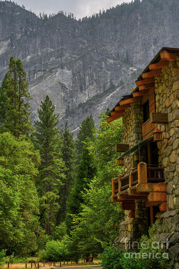 The Ahwahnee historic Hotel Yosemite Valley  Photograph by Abigail Diane Photography