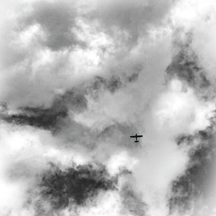 The Airplane and I Photograph by Mary Lee Dereske