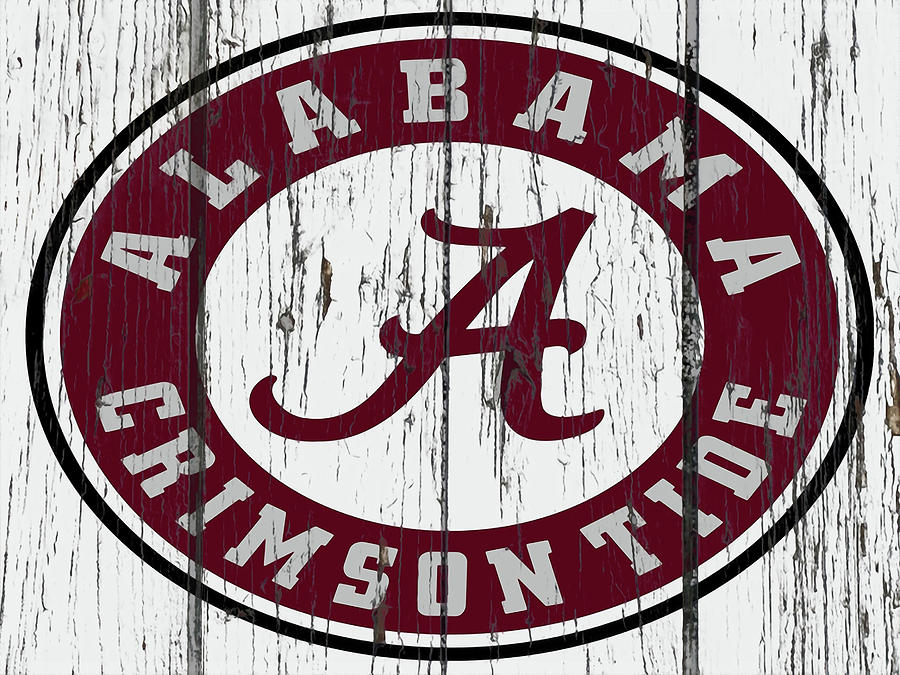 University Of Alabama Mixed Media - The Alabama Crimson Tide 2a by Brian Reaves