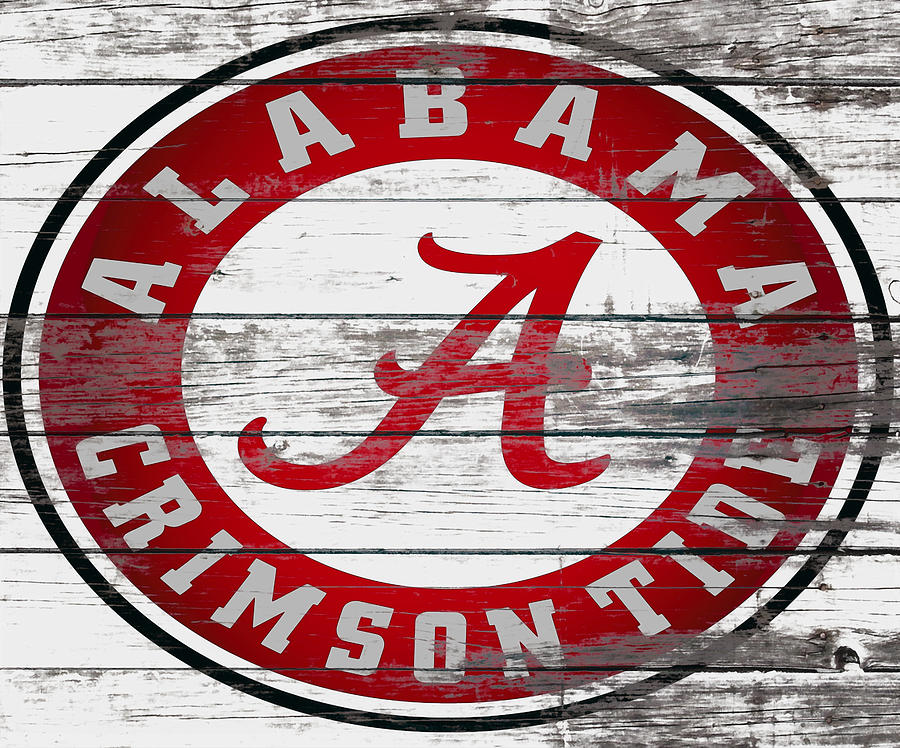 The Alabama Crimson Tide 2c Mixed Media by Brian Reaves