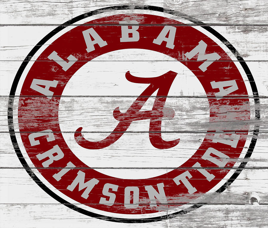 The Alabama Crimson Tide 4a Mixed Media by Brian Reaves