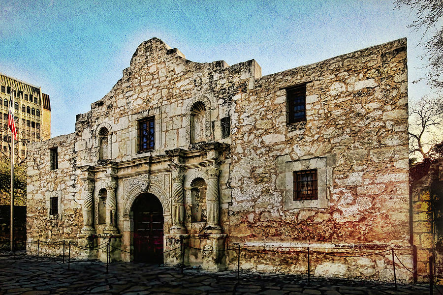 The Alamo 1 Photograph by Judy Vincent