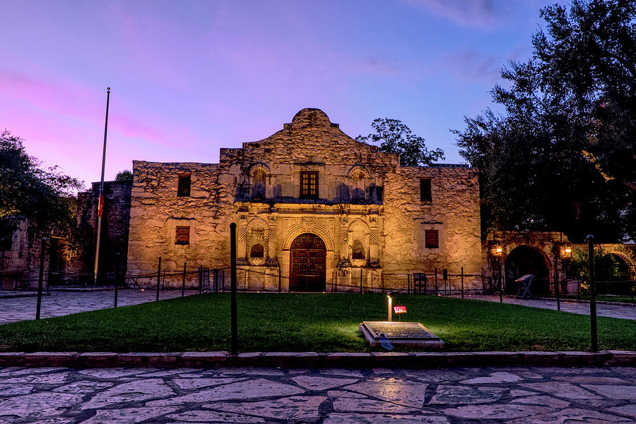 The Alamo at Dawn Photograph by Eric Hafner Fine Art America