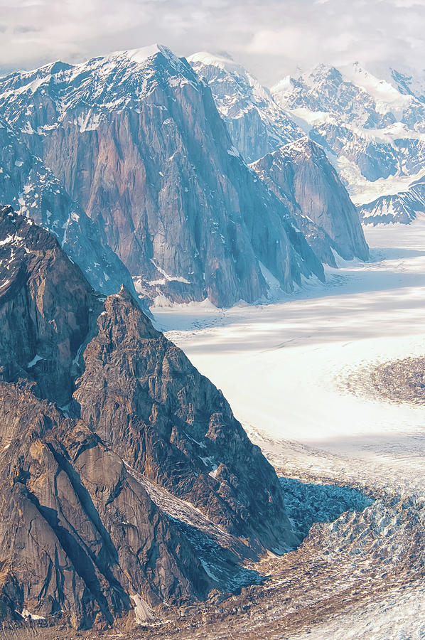 Denali National Park Photograph - The Alaska Range by Kent Miller