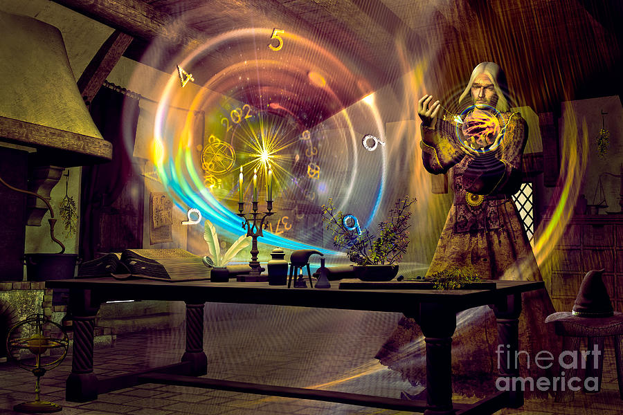 The Alchemist X Digital Art by Shadowlea Is