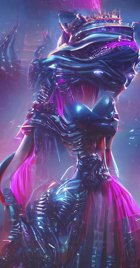 The Alien Queen Photograph by Mark Andrew Thomas