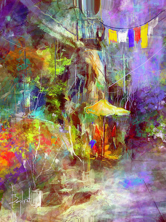 The Alley Digital Art By Boghrat Sadeghan Fine Art America 7060