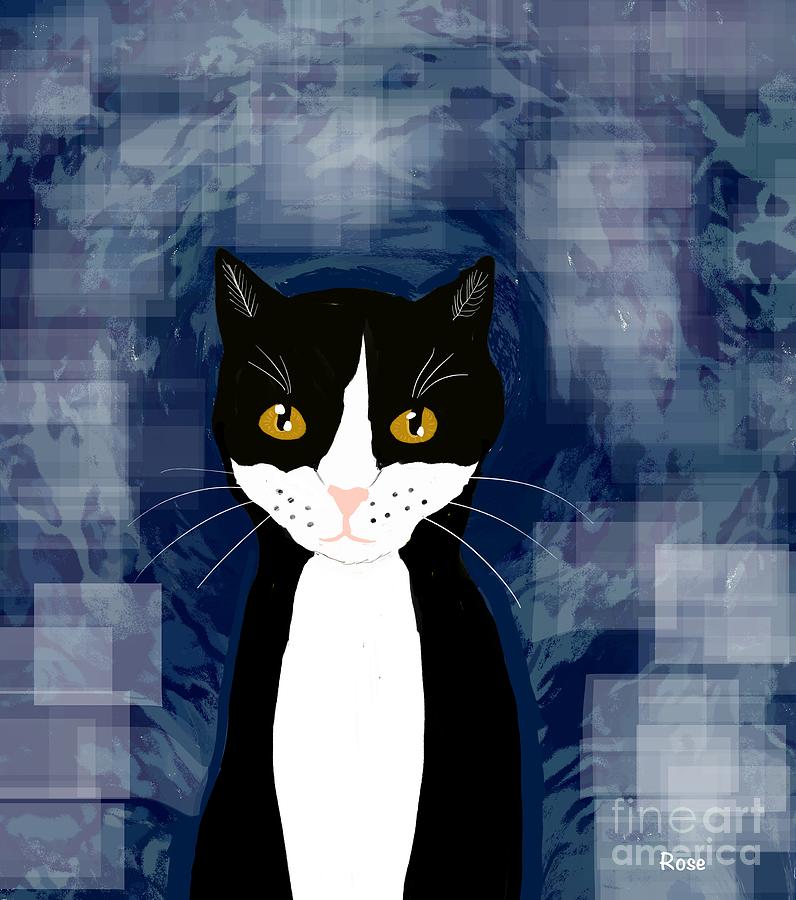 The Alley Cat Digital Art By Elaine Hayward - Fine Art America