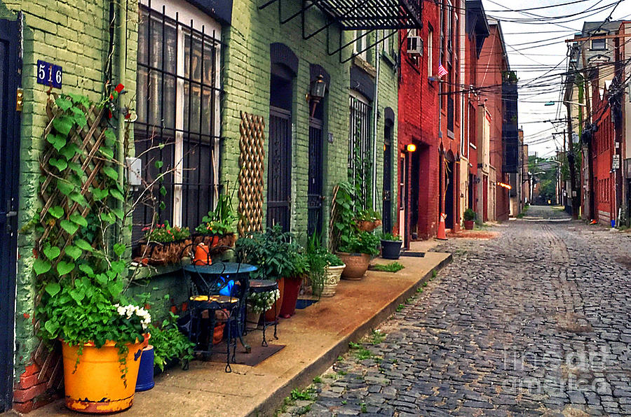 The Alley Photograph by Stacey Brooks
