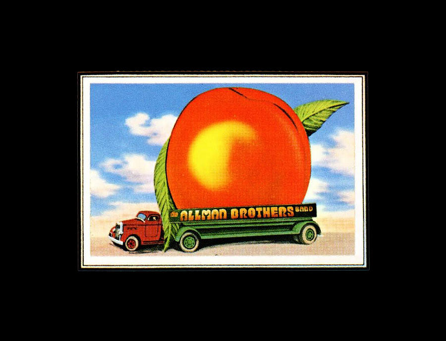 The Digital Art - The Allman Brothers Band by Knuckle Lamar