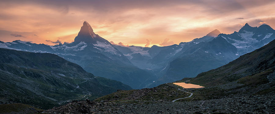 The Alps Photograph by Ewa Jermakowicz