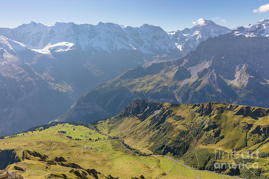 The Alps Of Murren Photograph