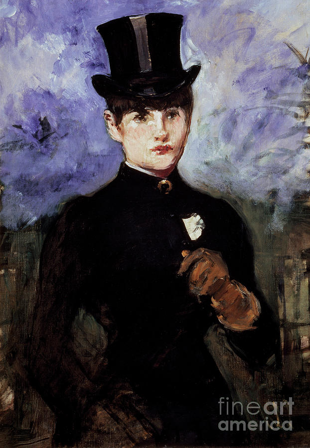 The Amazon Painting by Edouard Manet