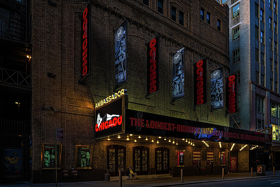 The Ambassador Theater Photograph by Chris Lord