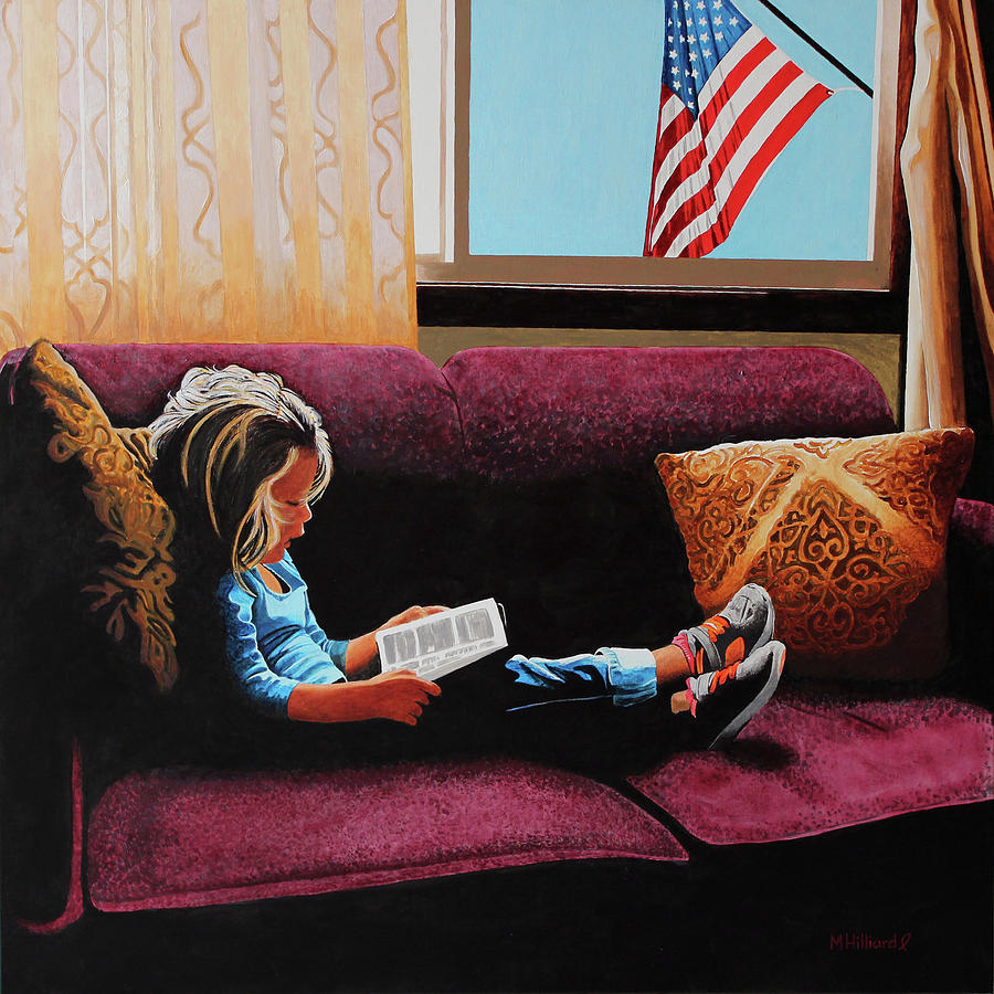 The American Dream Painting by Marilyn Borne