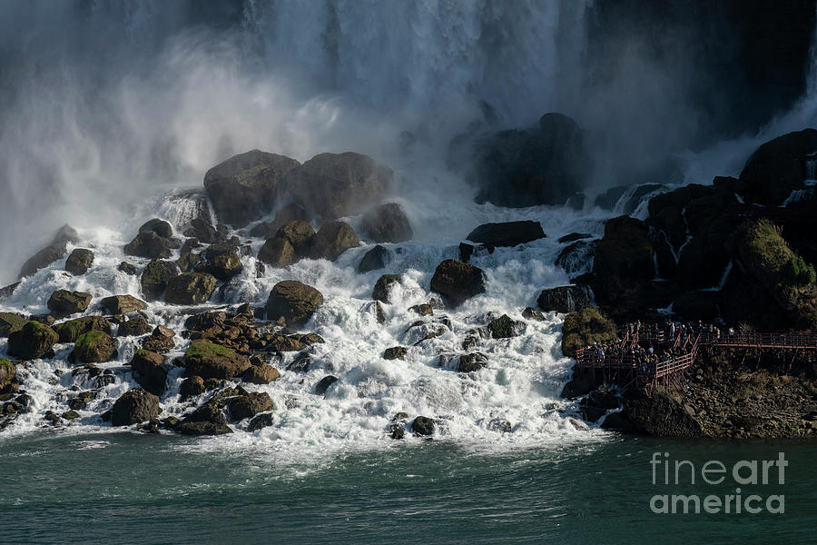 The American Falls, Niagara Falls Photograph by JT Lewis