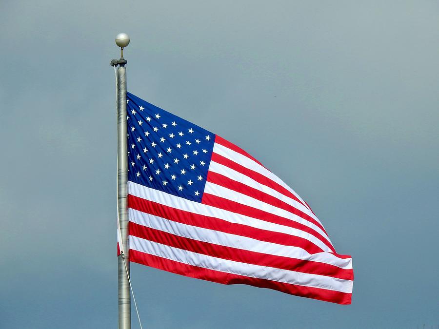 The American Flag Photograph By Kenneth Summers - Fine Art America