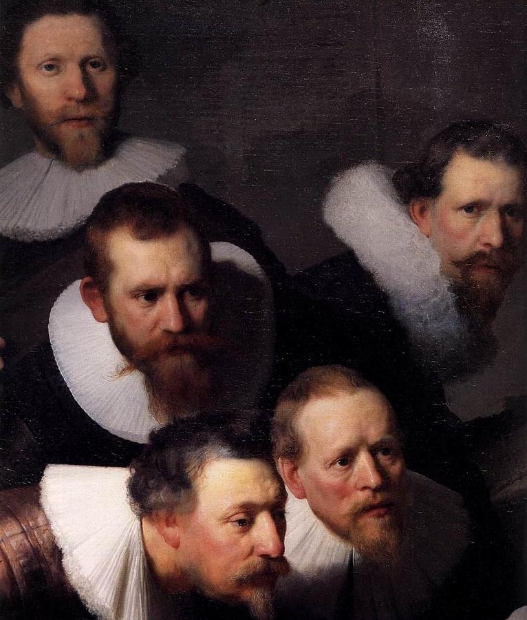 The Anatomy Lecture of Dr  Nicolaes Tulp    Painting by Rembrandt