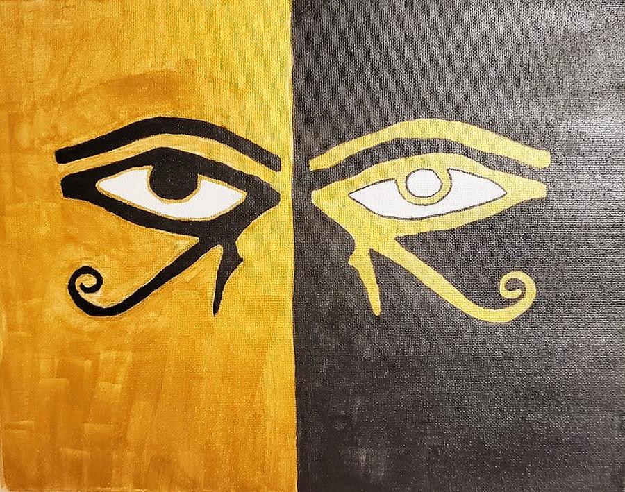 The Ancient Eyes Painting By Jessica Walker - Fine Art America