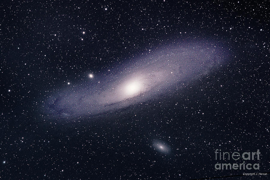 The Andromeda Galaxy Photograph by James Hervat