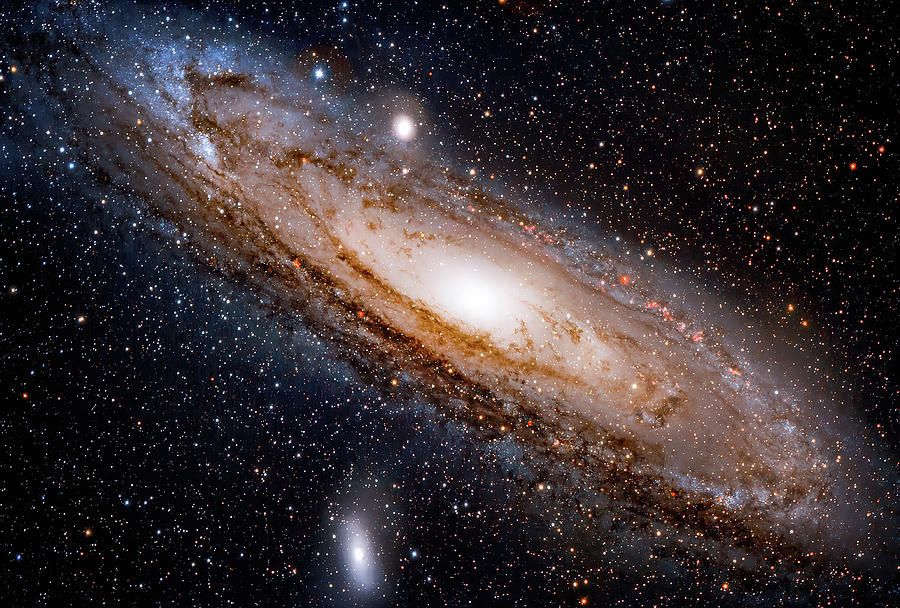 Interstellar Photograph - The Andromeda Galaxy Messier 31 by David Dayag