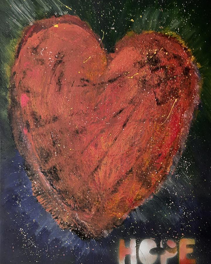 The Angel Of Hearts Painting