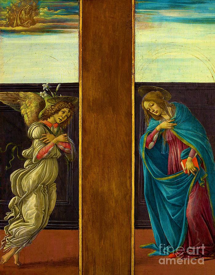The Annunciation 1478 Painting by Sandro Botticelli