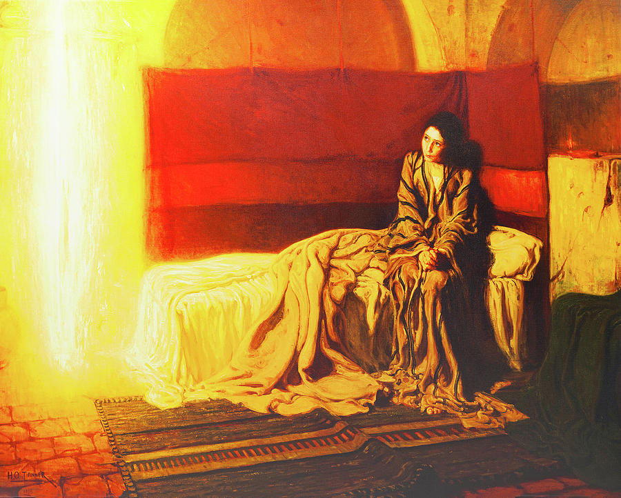 The Annunciation Digital Art by Henry Ossawa Tanner