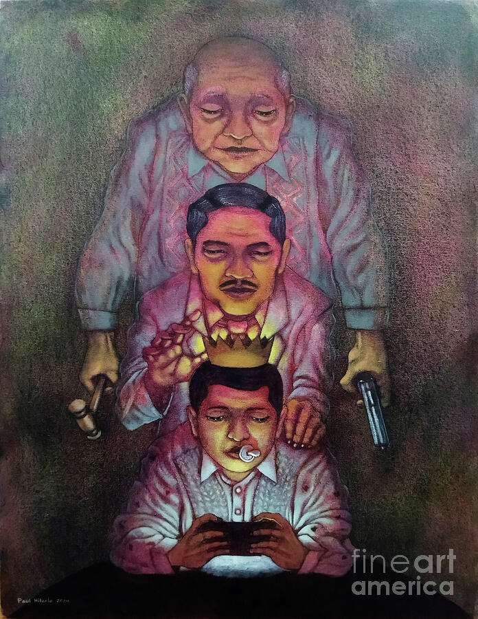 The Anointed Painting by Paul Hilario The Anointed Painting by Paul Hilario