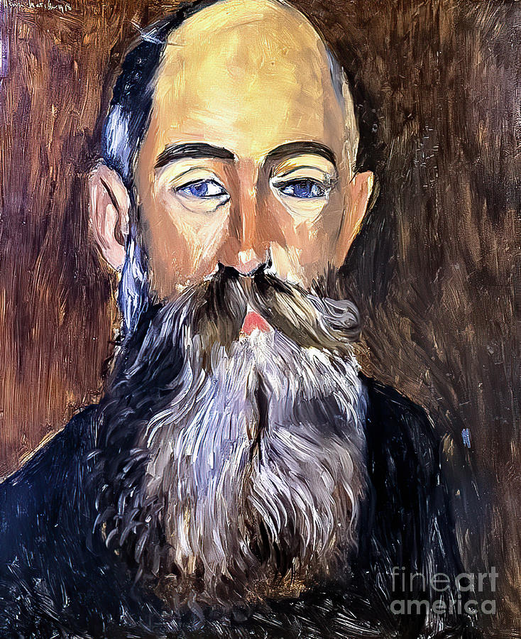 The Antiquarian George Joseph Demotte by Henri Matisse 1918 Painting by ...