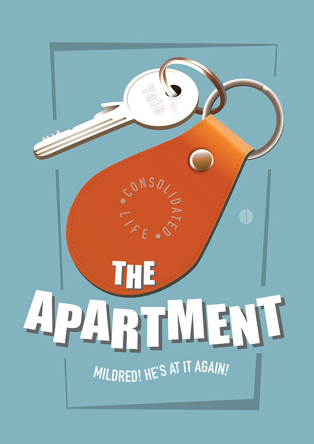 The Apartment - Alternative Movie Poster Digital Art by Movie Poster Boy