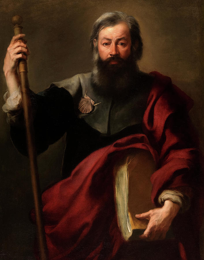 The Apostle James Painting by Bartolome Esteban Murillo - Pixels