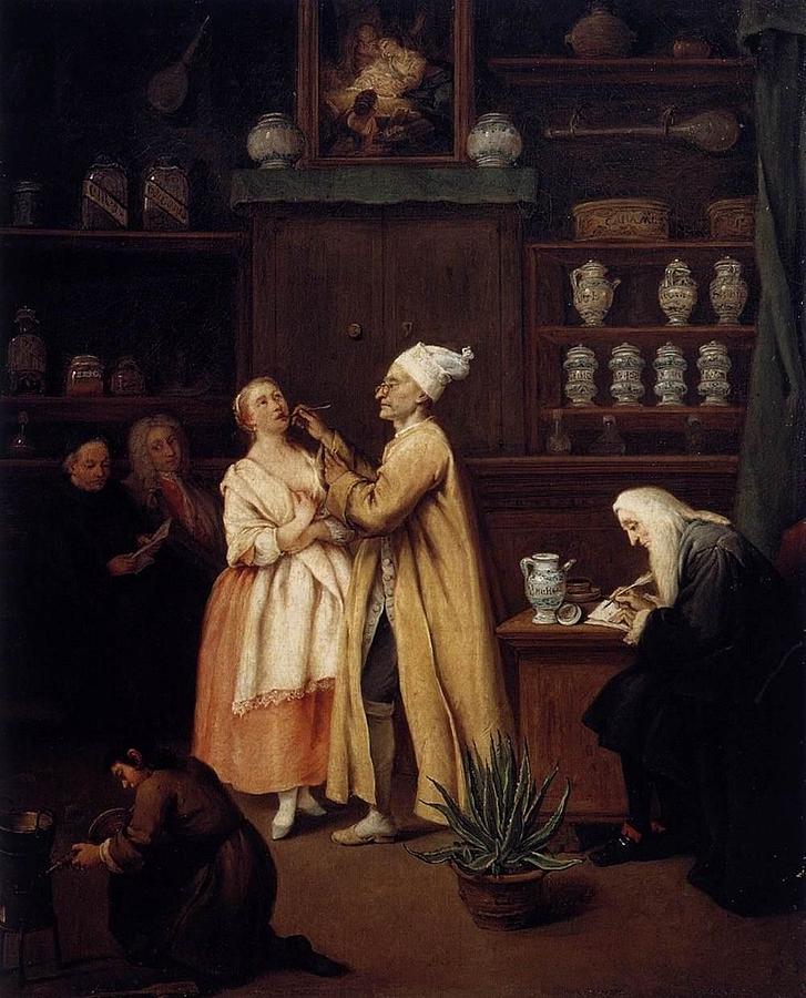 The Apothecary Drawing by PietroLonghi Fine Art America