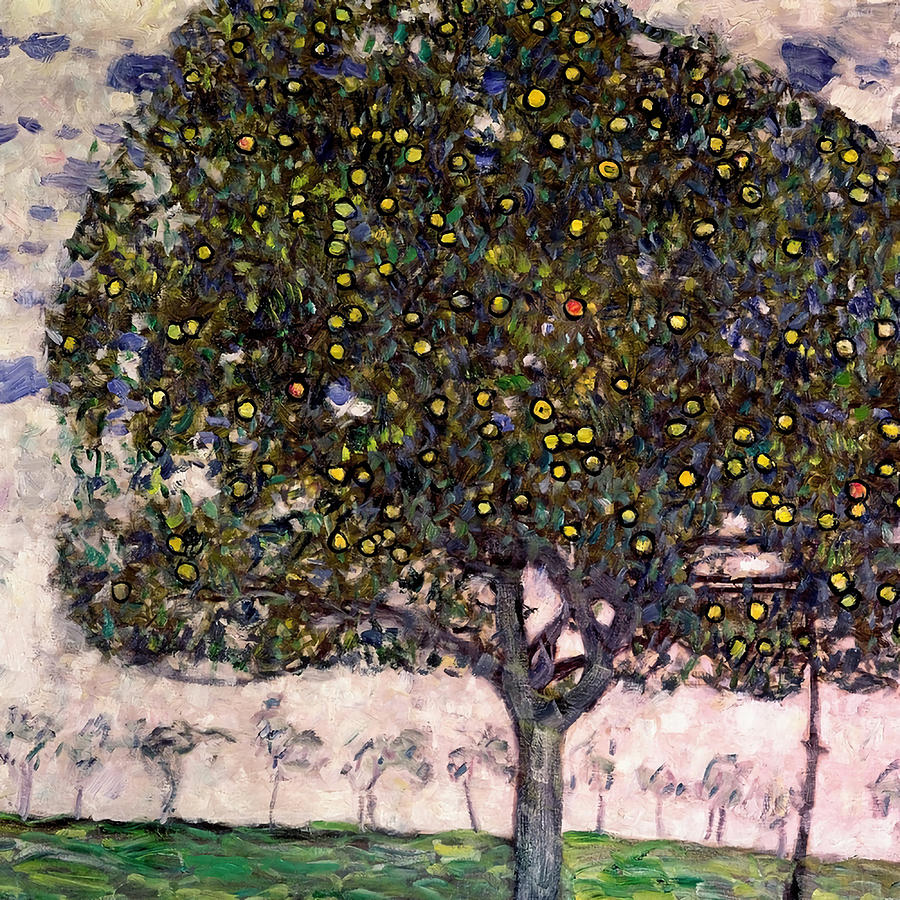 The Apple Tree II 1916 Gustav Klimt Poster girl Painting by Stewart ...