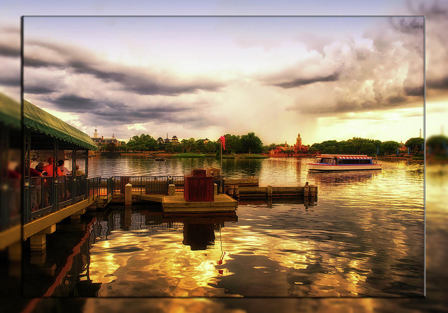The Approaching Storm WDW Blended Photograph by Thomas Woolworth