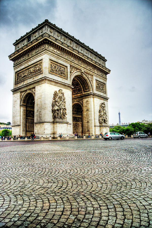The Arc de Triomphe de lEtoile Paris Photograph by Paul Thompson