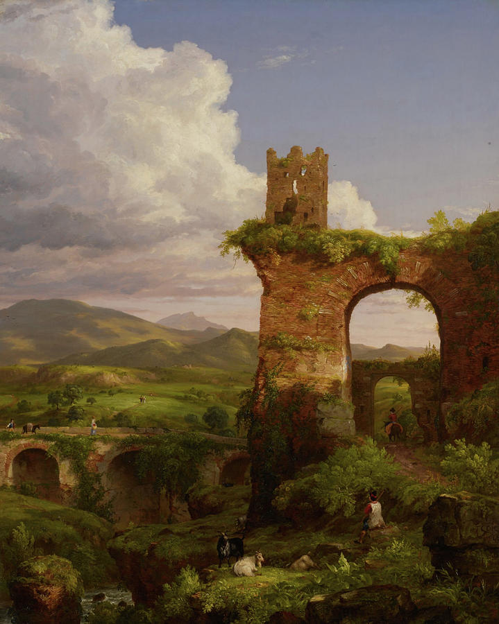 The Arch of Nero Painting by Thomas Cole