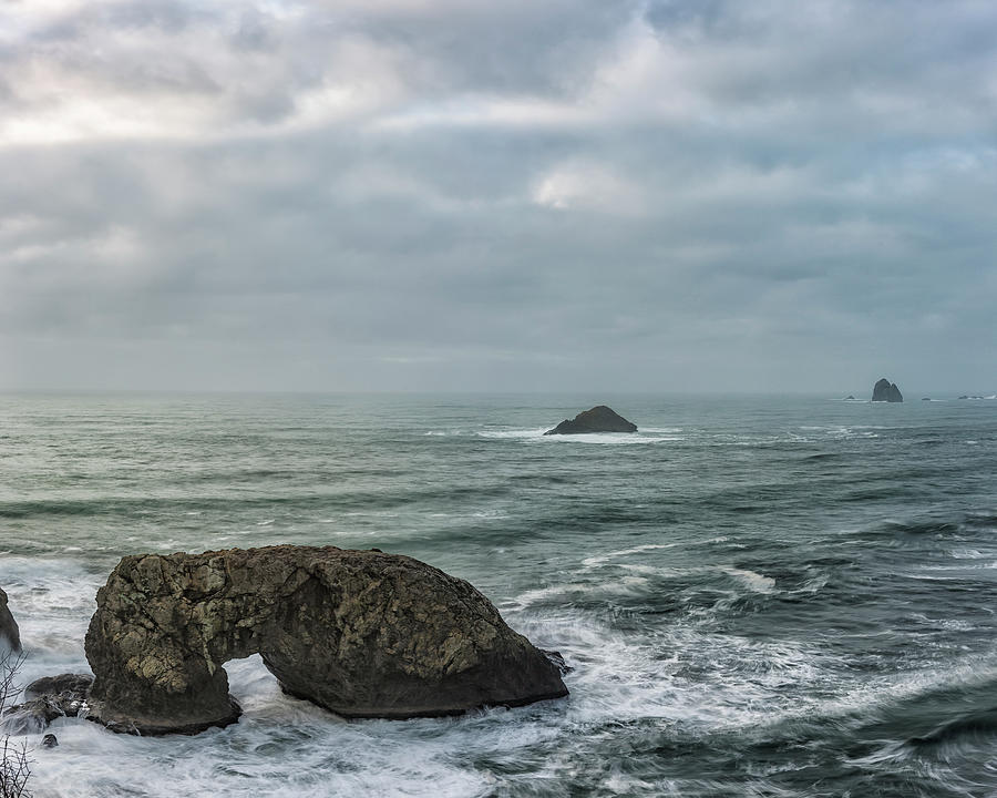 The Arch Rock, Oregon Coast Photograph by Belinda Greb