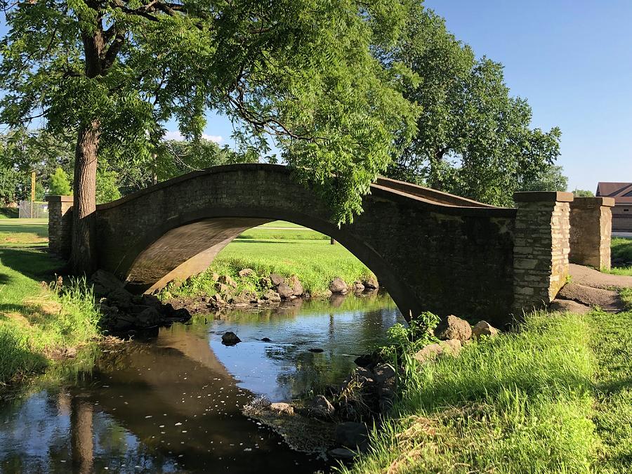 The Arched Bridge in the Park Photograph by Rachelle Stracke