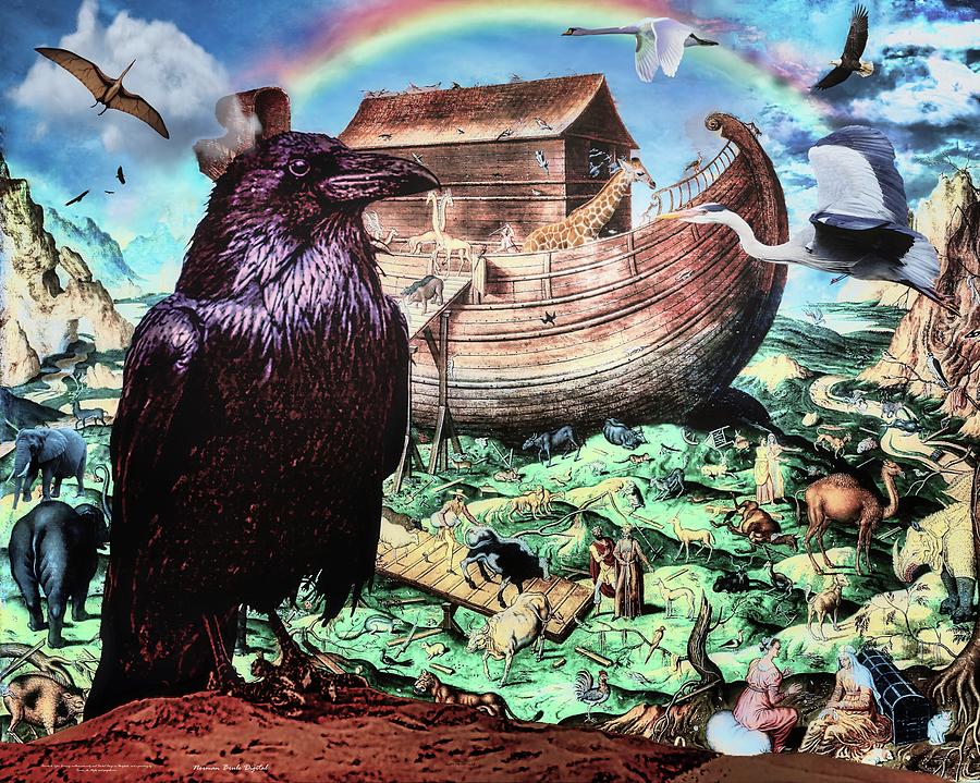 The Ark Digital Art by Norman Brule