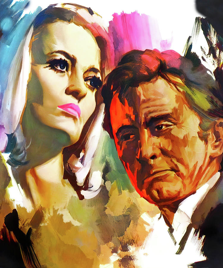 The Arrangement, 1969, movie poster base art Painting by Movie World Posters