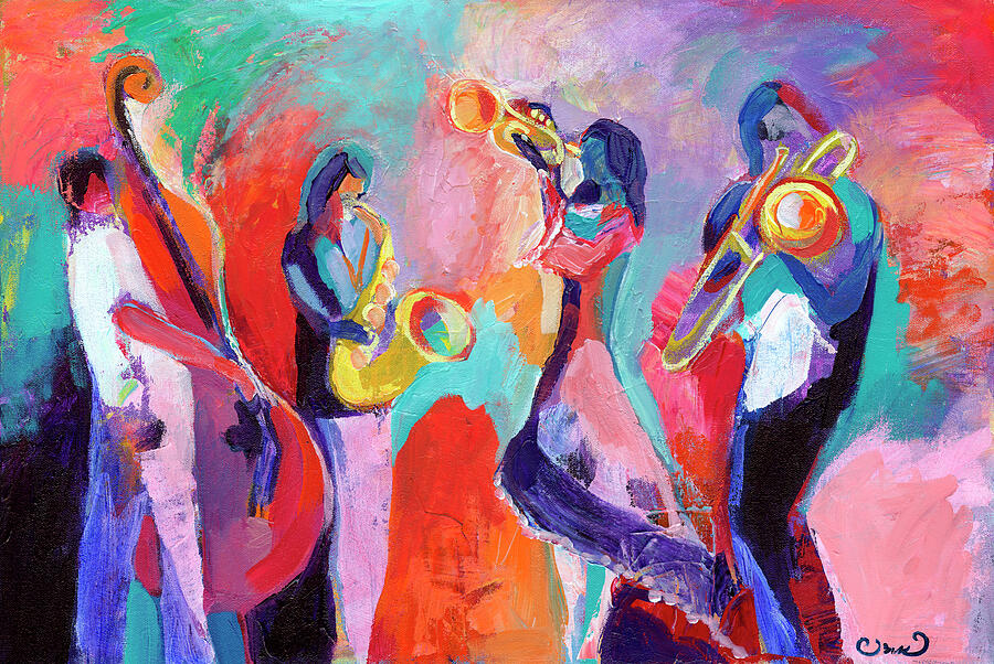 The Art of Jazz Painting by Jennifer Lommers