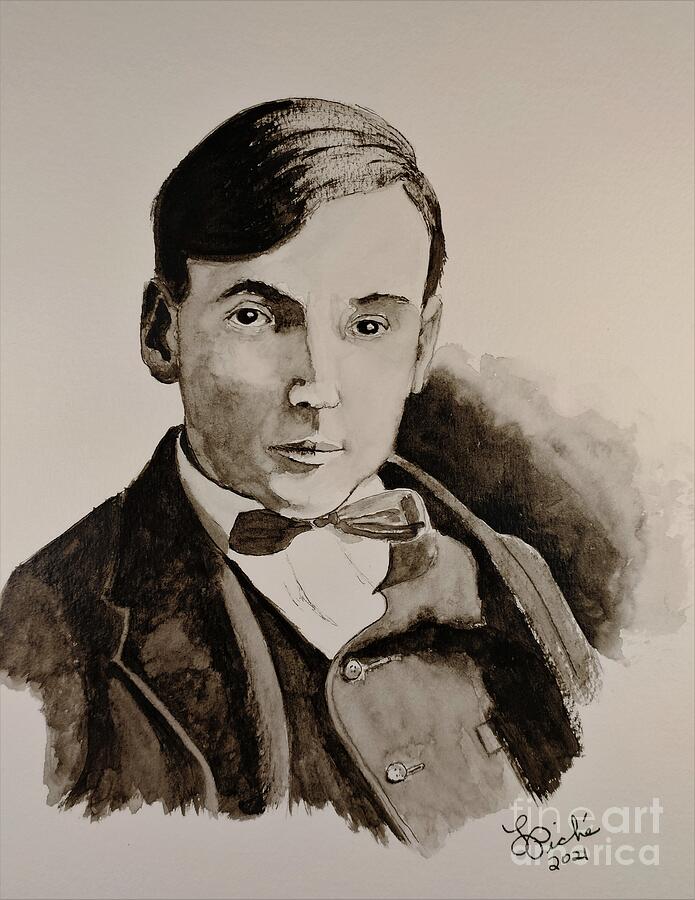 Portrait of Tom Thomson Mixed Media by Lise PICHE - Pixels