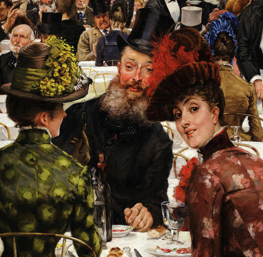 The Artists Wives Painter John Lewis Brown by James Tissot