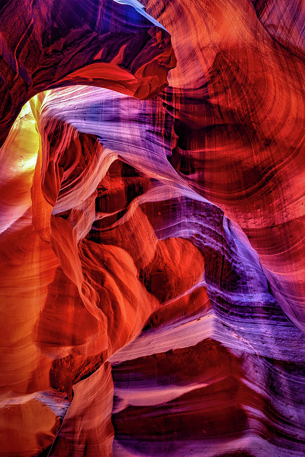 The Ascent - Antelope Canyon Photograph by Gregory Ballos
