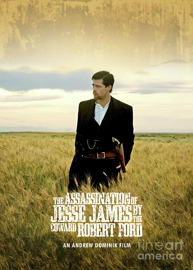 Brad Pitt Digital Art - The Assassination Of Jesse James by Bo Kev