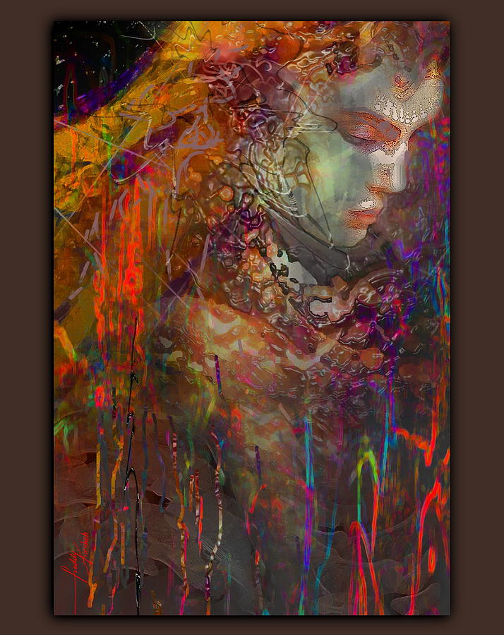 Portrait Mixed Media - The Astrologer by Freddy Kirsheh